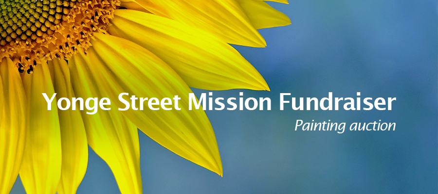 Painting Auction: Yonge Street Mission Fundraiser